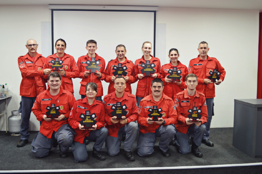 Bombeiros Voluntários de Concórdia realizam Seletiva de Trauma e definem equipes para o Estadual
